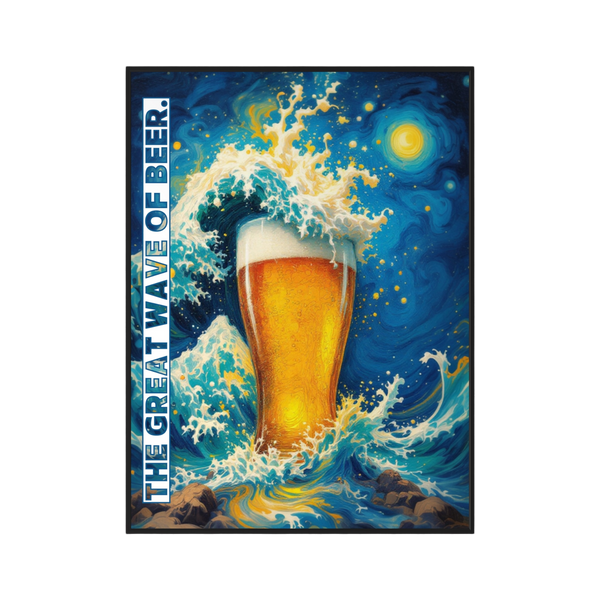 The great Wave of Beer - Poster