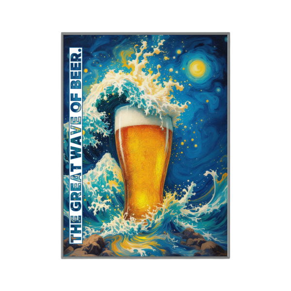 The great Wave of Beer - Poster