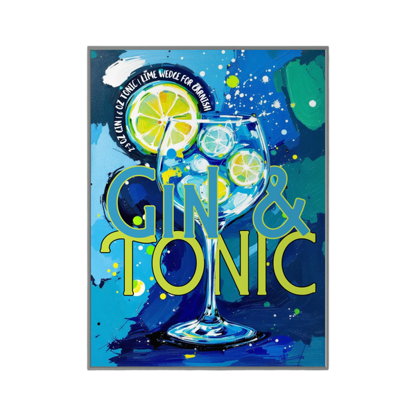 Gin & Tonic - Poster