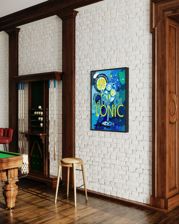 Gin & Tonic - Poster