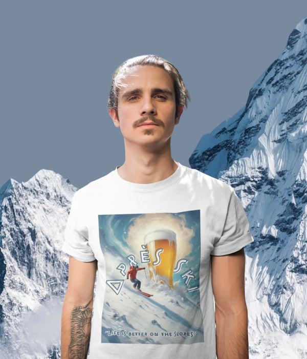 Après Ski - Premium T-Shirt - Biermode | Mode für den Bierliebhaber