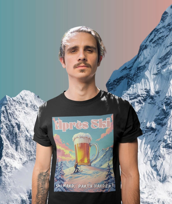 Après Ski - Premium T-Shirt - Biermode | Mode für den Bierliebhaber