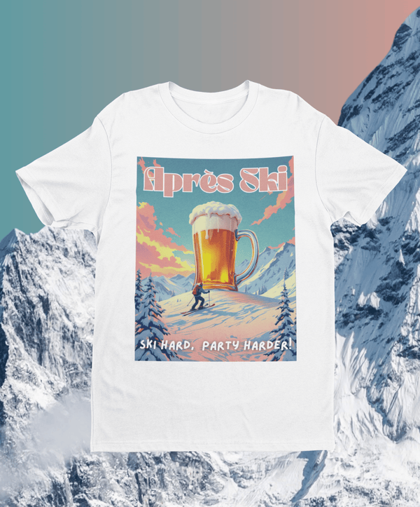 Après Ski - Premium T-Shirt - Biermode | Mode für den Bierliebhaber