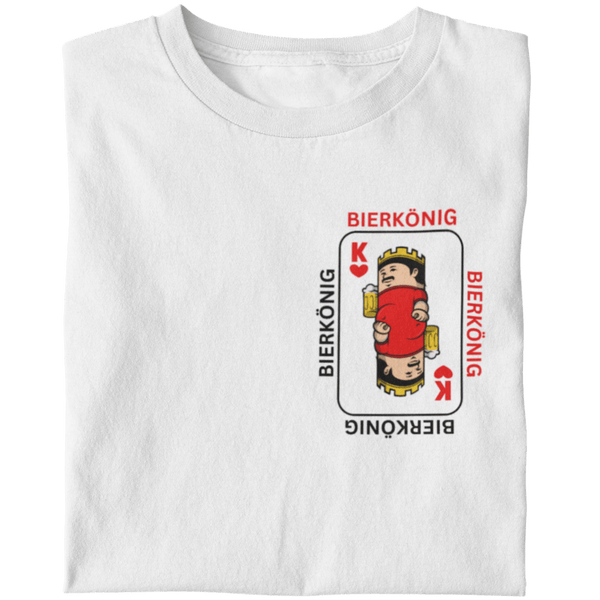 Bierkönig - Premium T-Shirt - Biermode | Mode für den Bierliebhaber