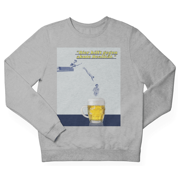 Bierspringer - Unisex Pullover - Biermode | Mode für den Bierliebhaber