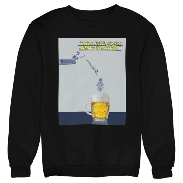 Bierspringer - Unisex Pullover - Biermode | Mode für den Bierliebhaber