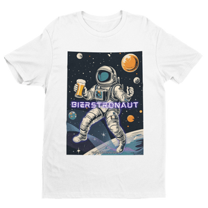 Bierstronaut - Premium T-Shirt - Biermode | Mode für den Bierliebhaber