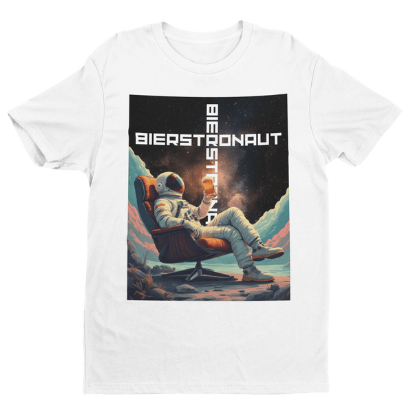 Bierstronaut - Premium T-Shirt - Biermode | Mode für den Bierliebhaber