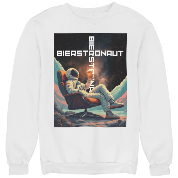 Bierstronaut - Unisex Pullover - Biermode | Mode für den Bierliebhaber