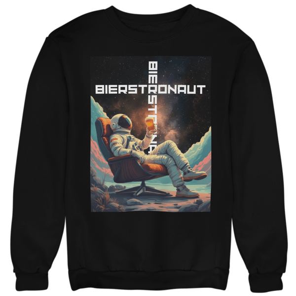 Bierstronaut - Unisex Pullover - Biermode | Mode für den Bierliebhaber