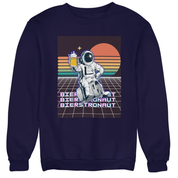 Bierstronaut - Unisex Pullover - Biermode | Mode für den Bierliebhaber