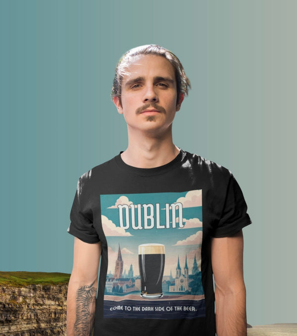 Dark Side of the Beer - Premium T-Shirt - Biermode | Mode für den Bierliebhaber