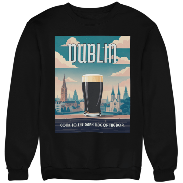 Dark Side of the Beer - Unisex Pullover - Biermode | Mode für den Bierliebhaber