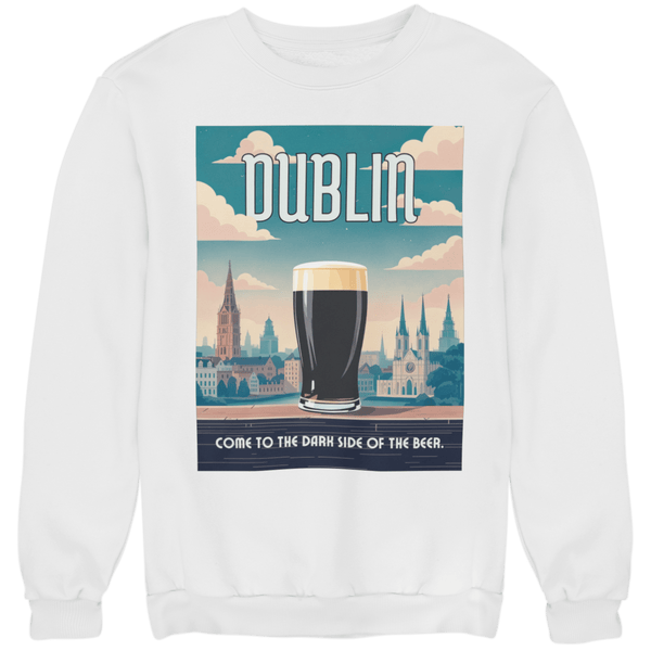 Dark Side of the Beer - Unisex Pullover - Biermode | Mode für den Bierliebhaber