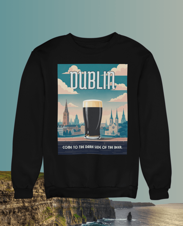 Dark Side of the Beer - Unisex Pullover - Biermode | Mode für den Bierliebhaber