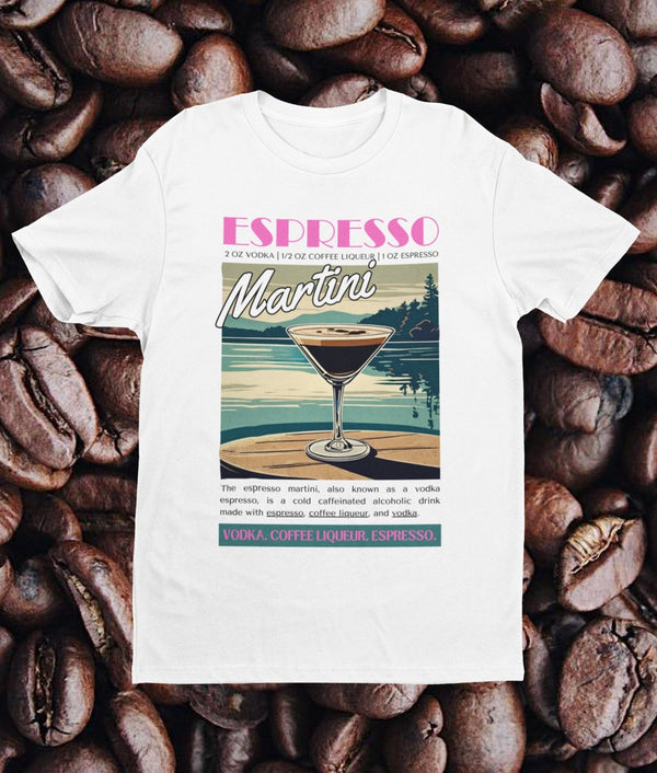 Espresso Martini - Premium T-Shirt - Biermode | Mode für den Bierliebhaber