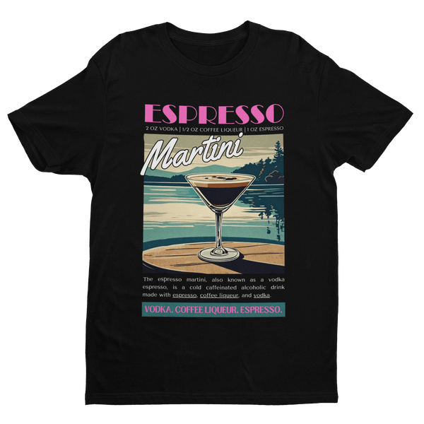 Espresso Martini - Premium T-Shirt - Biermode | Mode für den Bierliebhaber