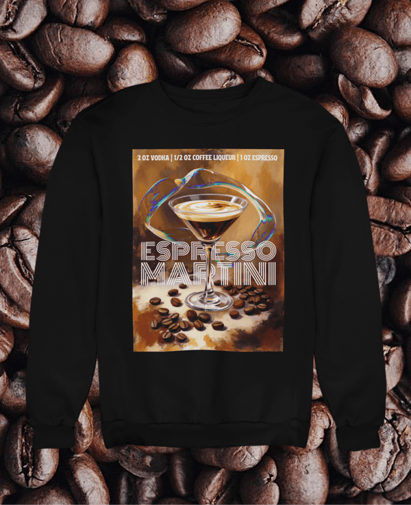 Espresso Martini - Unisex Pullover - Biermode | Mode für den Bierliebhaber