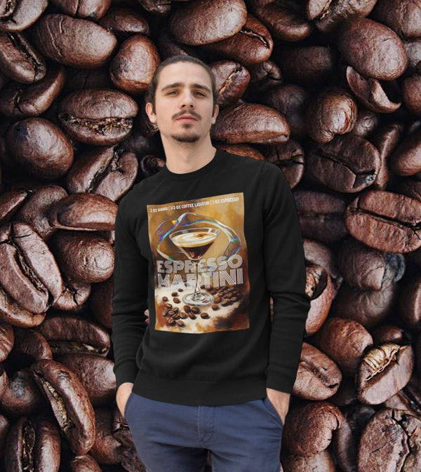 Espresso Martini - Unisex Pullover - Biermode | Mode für den Bierliebhaber