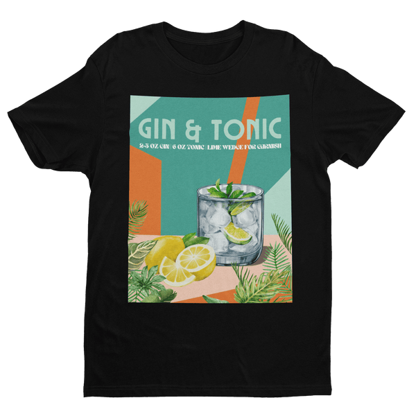 Gin & Tonic - Premium T-Shirt - Biermode | Mode für den Bierliebhaber