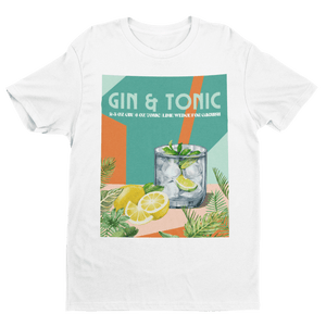 Gin & Tonic - Premium T-Shirt - Biermode | Mode für den Bierliebhaber