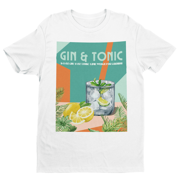 Gin & Tonic - Premium T-Shirt - Biermode | Mode für den Bierliebhaber