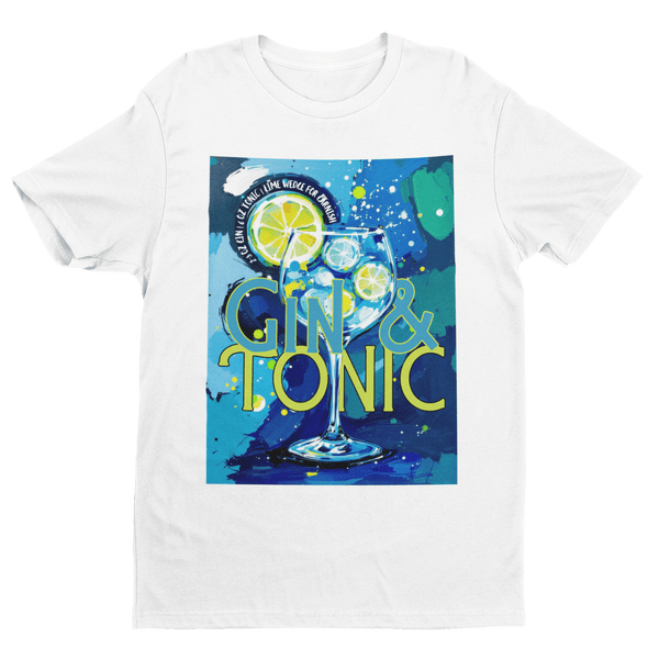 Gin & Tonic Premium T-Shirt - Biermode | Mode für den Bierliebhaber