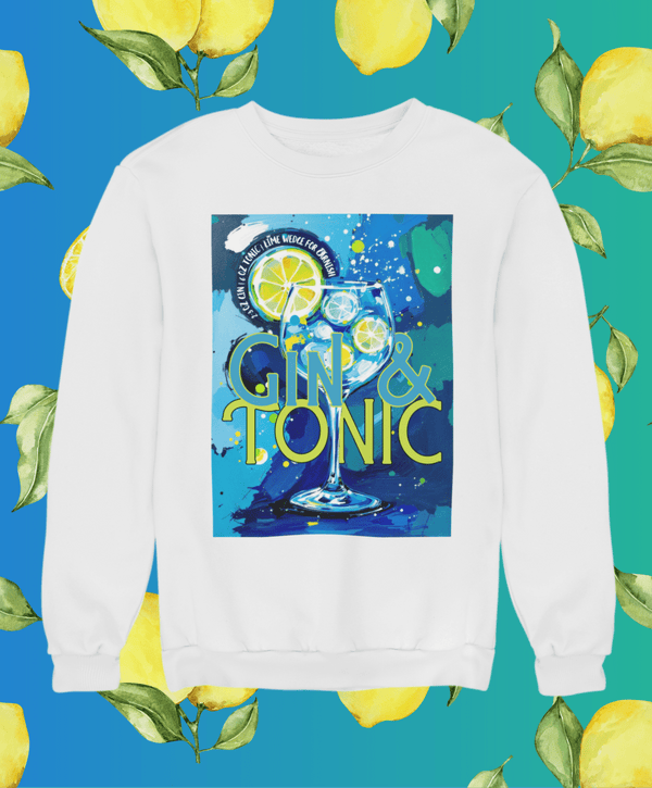 Gin & Tonic - Unisex Pullover - Biermode | Mode für den Bierliebhaber