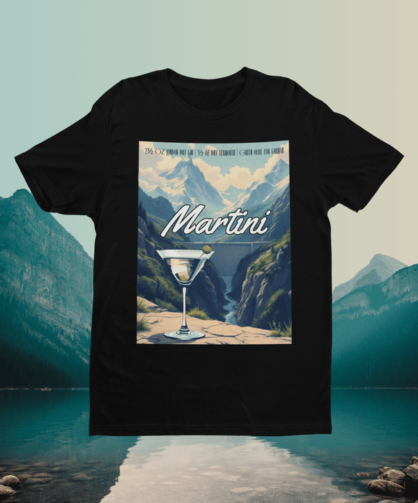 Martini - Premium T-Shirt - Biermode | Mode für den Bierliebhaber