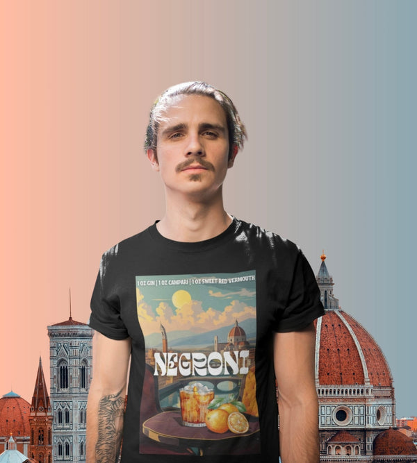 Negroni - Premium T-Shirt - Biermode | Mode für den Bierliebhaber