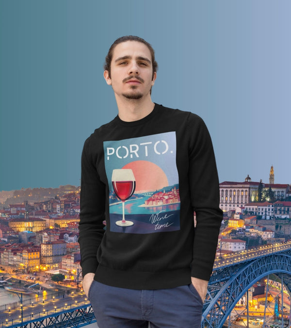 Porto - Unisex Pullover - Biermode | Mode für den Bierliebhaber