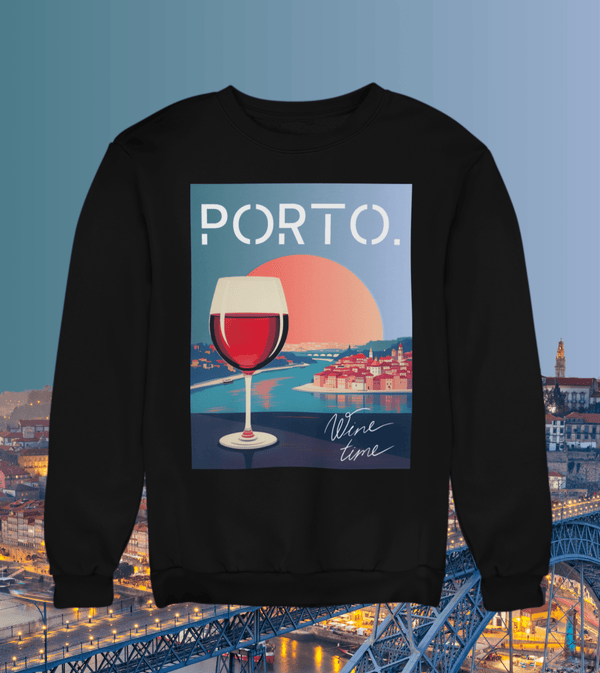 Porto - Unisex Pullover - Biermode | Mode für den Bierliebhaber