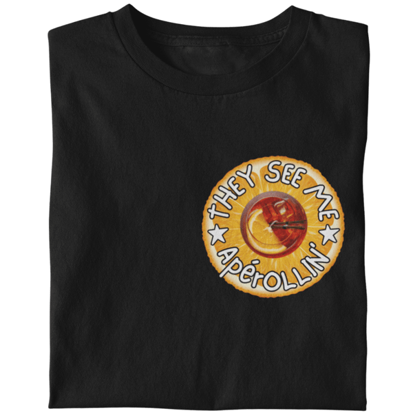 They see me Apérollin' - Premium T-Shirt - Biermode | Mode für den Bierliebhaber