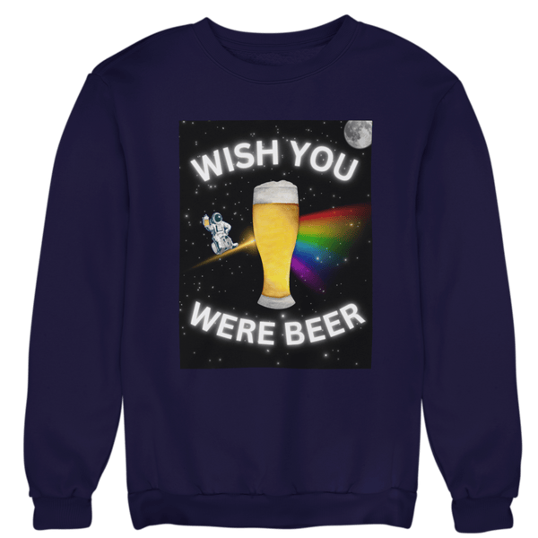 Wish you were Beer - Unisex Pullover - Biermode | Mode für den Bierliebhaber