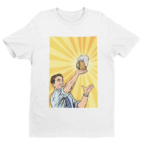 Bier Pop Art - Premium T-Shirt - Biermode | Mode für den Bierliebhaber
