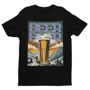 Biergipfel - Premium T-Shirt - Biermode | Mode für den Bierliebhaber