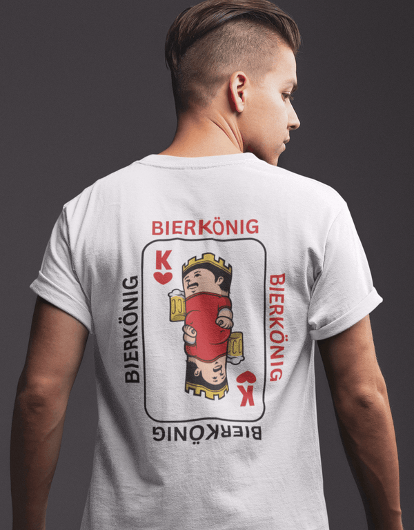 Bierkönig - Premium T-Shirt - Biermode | Mode für den Bierliebhaber