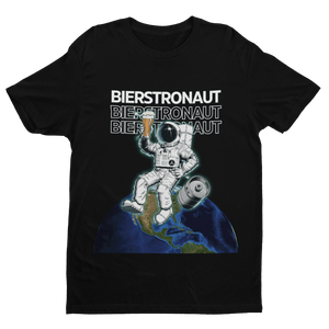 Bierstronaut - Premium T-Shirt - Biermode | Mode für den Bierliebhaber