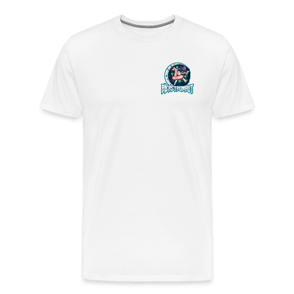 Bierstronaut - Premium T-Shirt - Biermode | Mode für den Bierliebhaber