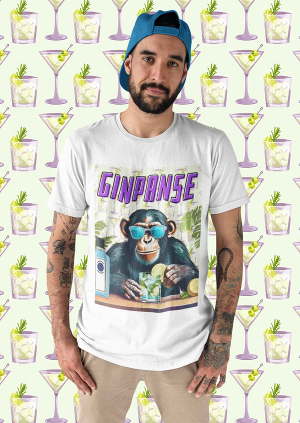 Ginpanse - Premium T-Shirt - Biermode | Mode für den Bierliebhaber