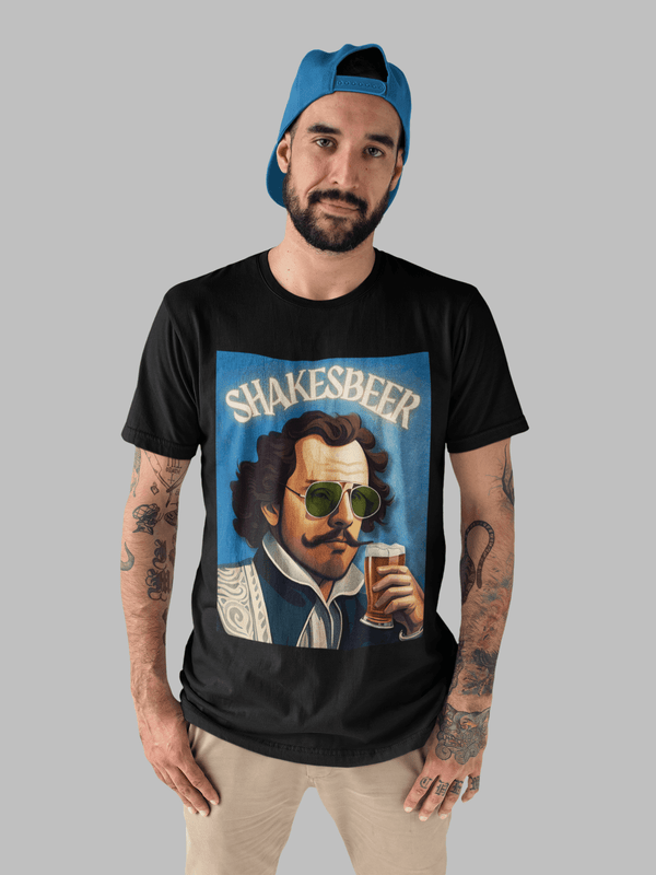 Shakesbeer - Premium T-Shirt - Biermode | Mode für den Bierliebhaber