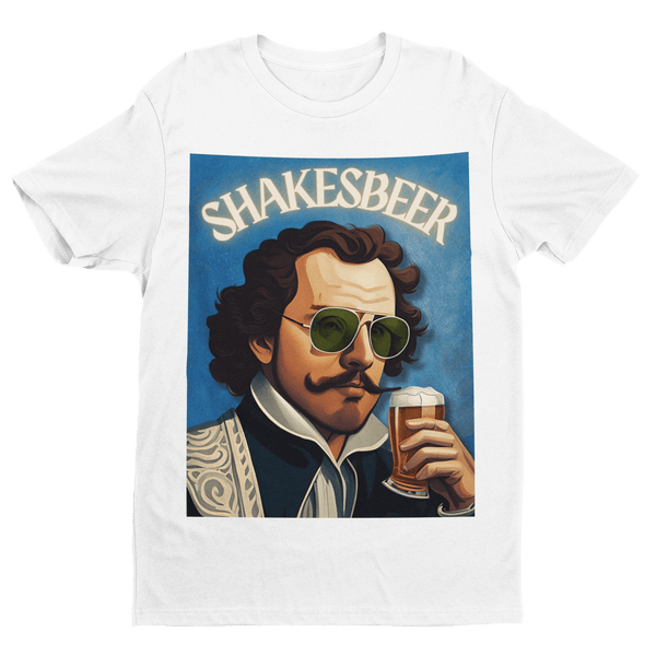 Shakesbeer - Premium T-Shirt - Biermode | Mode für den Bierliebhaber