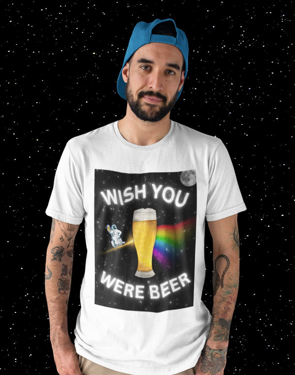 Wish you were Beer - Premium T-Shirt - Biermode | Mode für den Bierliebhaber