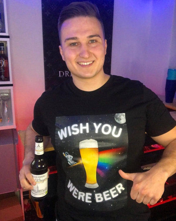 Wish you were Beer - Premium T-Shirt - Biermode | Mode für den Bierliebhaber